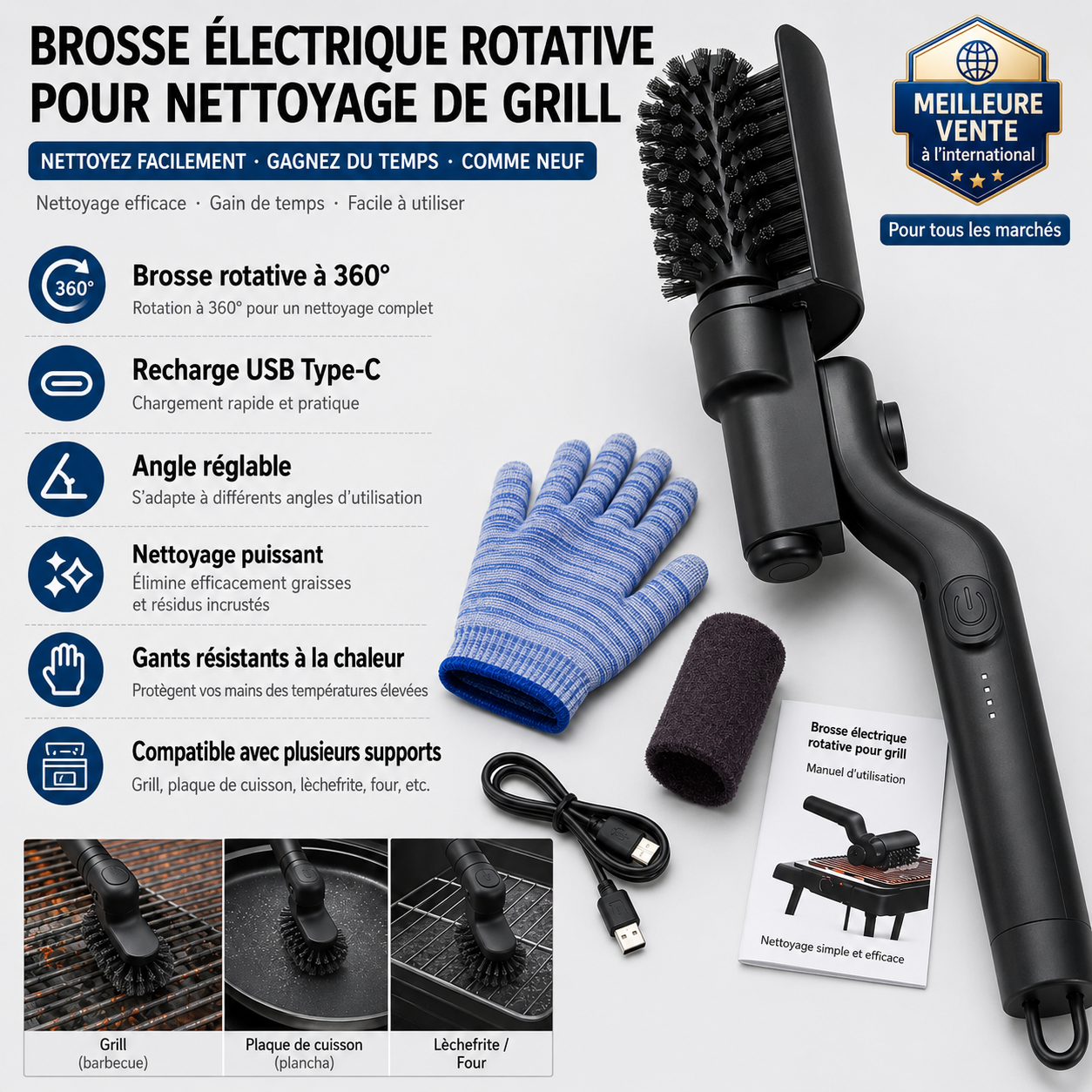 Brosse électrique Zely 2.0